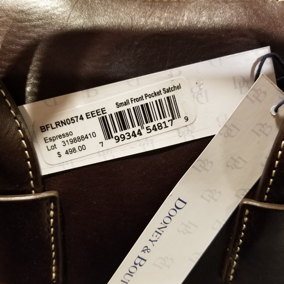 Dooney & Bourke Small Front Pocket Satchel - Picture 3 of 8